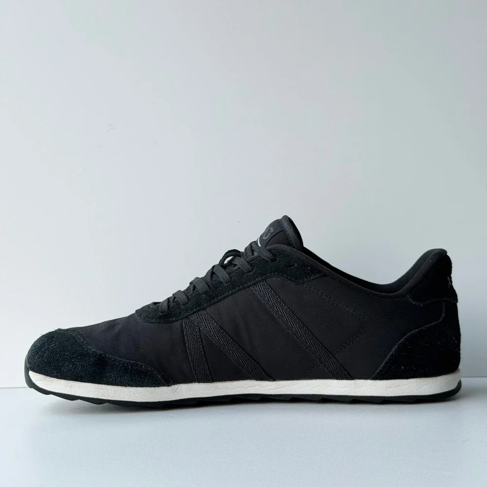 Xero Shoes Wynn Sneakers Mens 11 Black Barefoot Suede Minimalist Zero Drop